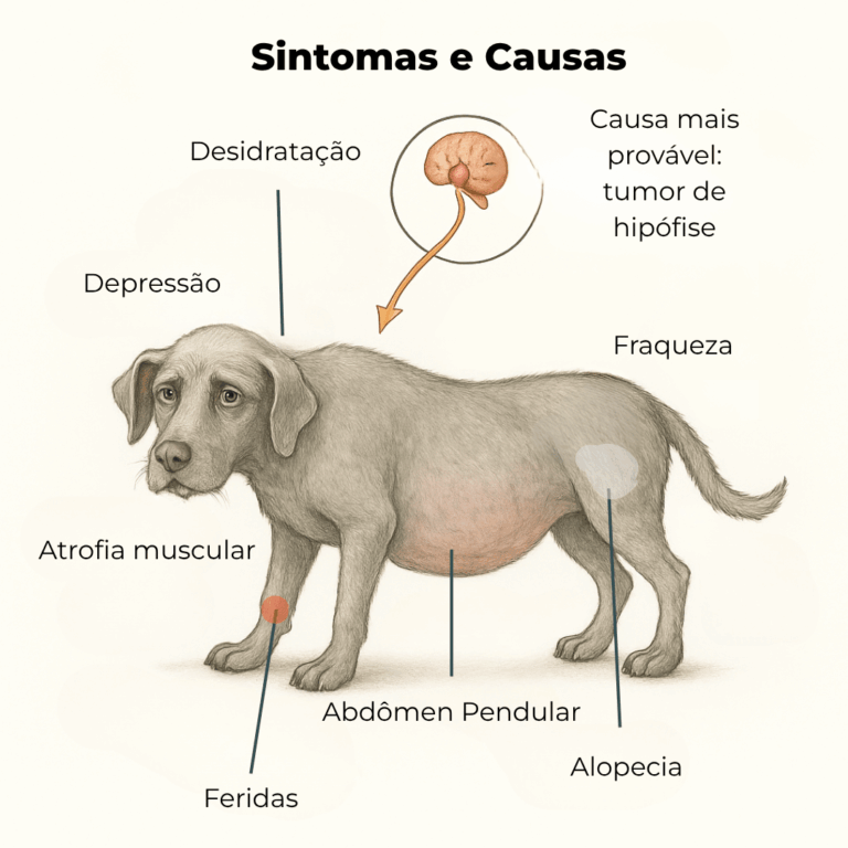 doença de cushing em cães